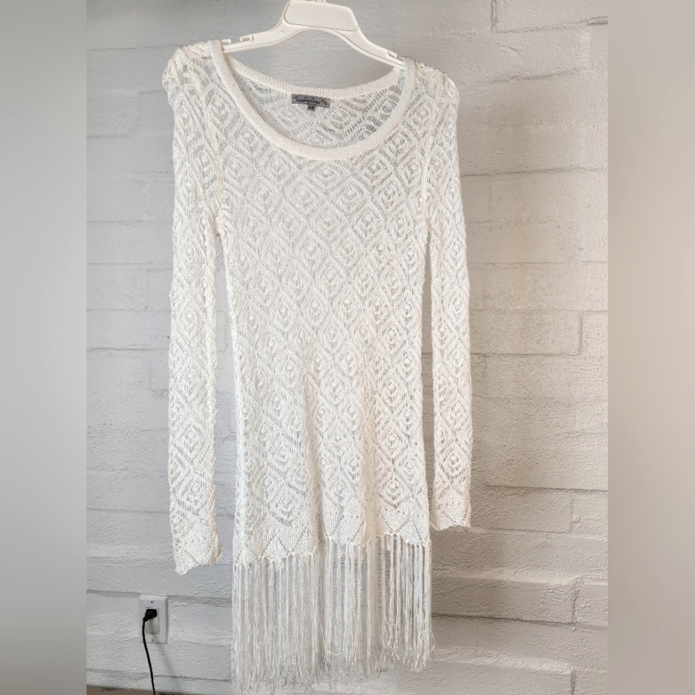 Mesh Bathing suit cover, S/M